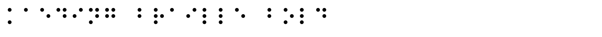 Kaeding Braille Bold image